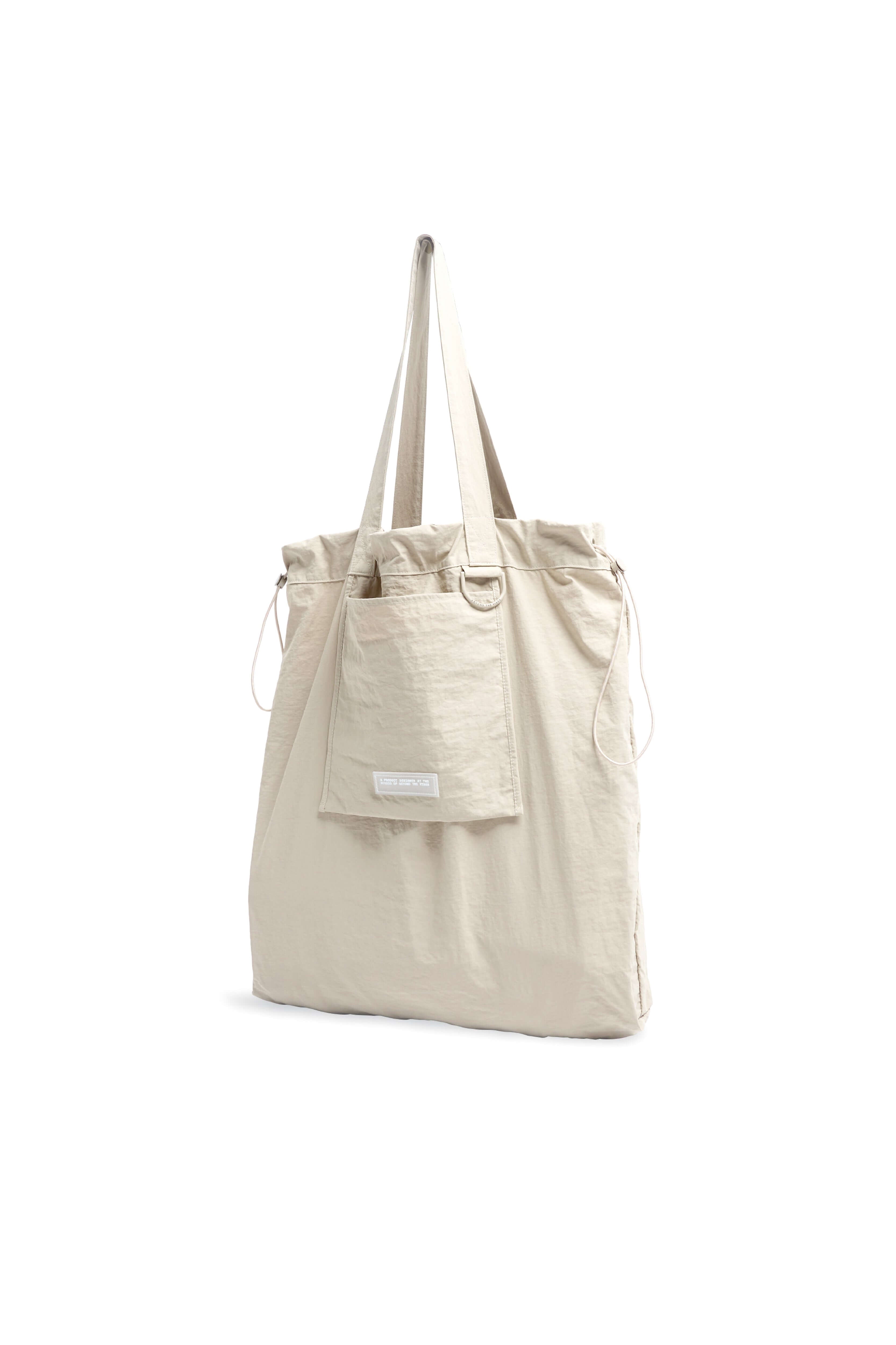 Drawstring Toggle Tote