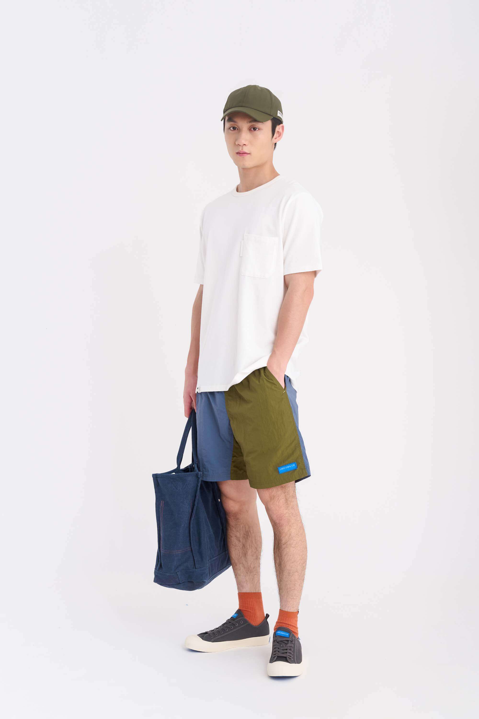 Olive Colourblock