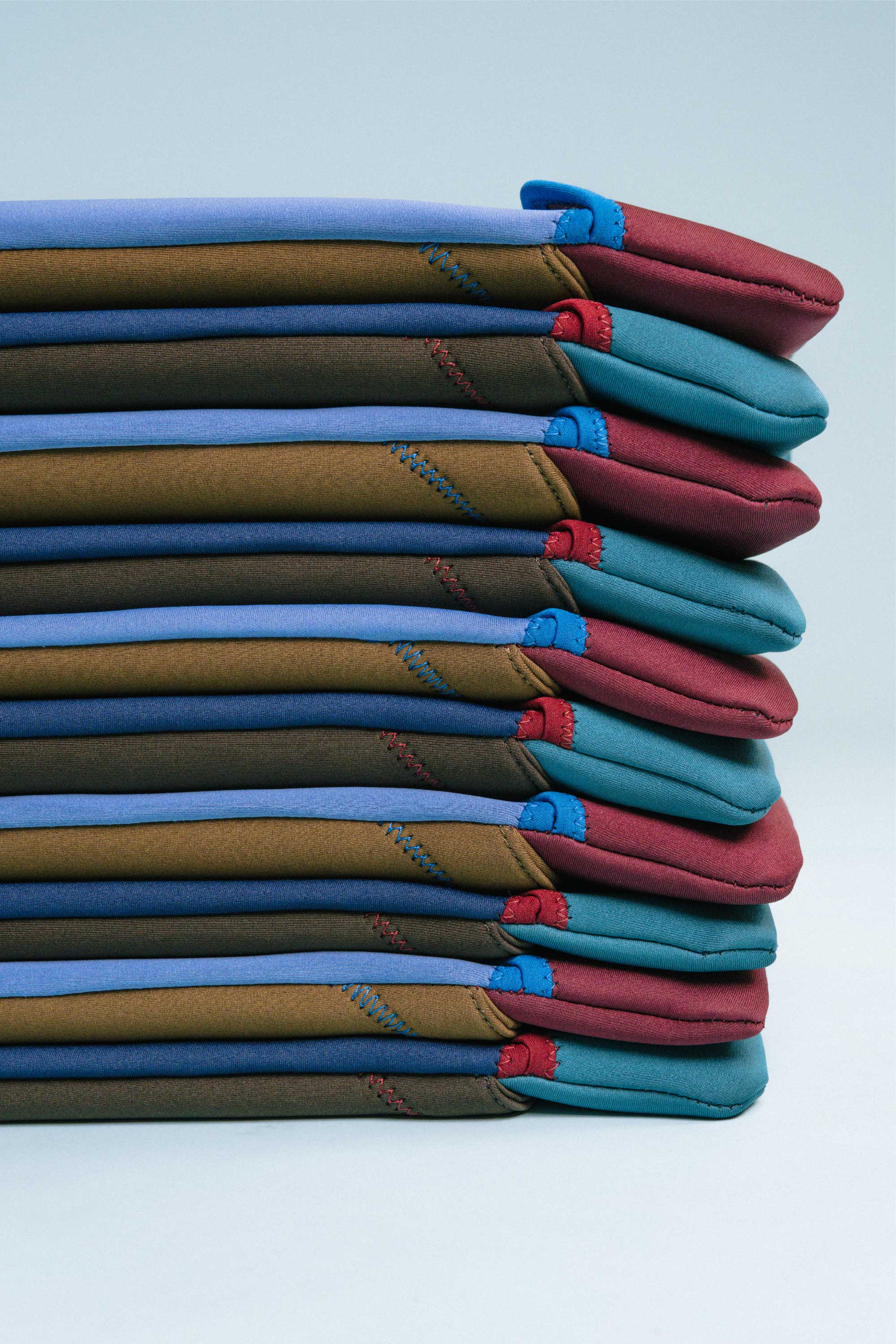 Maroon/Periwinkle
